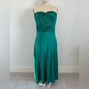 Emerald Green Ralph Lauren Cocktail Dress